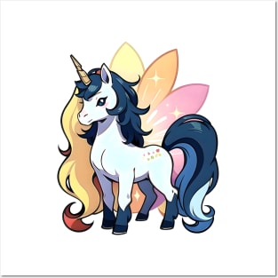 Unicorn Rainbow 15 Posters and Art